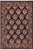 Floral 1990's Pak-Persian Black/Black Wool Rug - 9'1'' X 11'10'' For Sale - Image 9 of 9