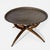 Mid-Century Modern Teak and Brass Spider Leg Coffee Table with Tray Top For Sale - Image 10 of 10