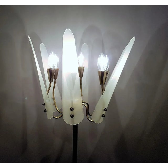 Italian Floor Lamp by Pietro Chiesa, 1950s For Sale - Image 6 of 7