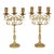 Brass 'Lions of Judah' Shabbat Candelabra - a Pair For Sale