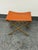 Cb2 Leather Director's Stool For Sale In San Francisco - Image 6 of 12