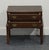 Late 20th Century Altavista Lane Solid Mahogany Traditional Chippendale Style 21" Petite Chairside Chest / Accent End Table For Sale - Image 5 of 12