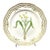 Royal Copenhagen Flora Danica, Gagea Lutea Var Glaucascens Lge., Gilt Border For Sale