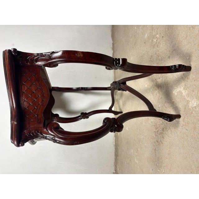 Italian Rococo Style Carved Console Table, Early 20th Century For Sale - Image 13 of 15