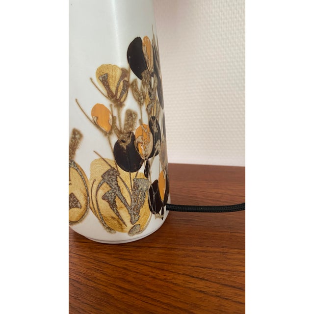 Ceramic Mid-Century Modern Table Lamp by Ellen Malmer for Royal Copenhagen, 1965 For Sale - Image 7 of 14