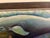Original Oil Painting Whale Art Signed Diane McGrath 32 X 26 Framed Marine Life For Sale - Image 6 of 11