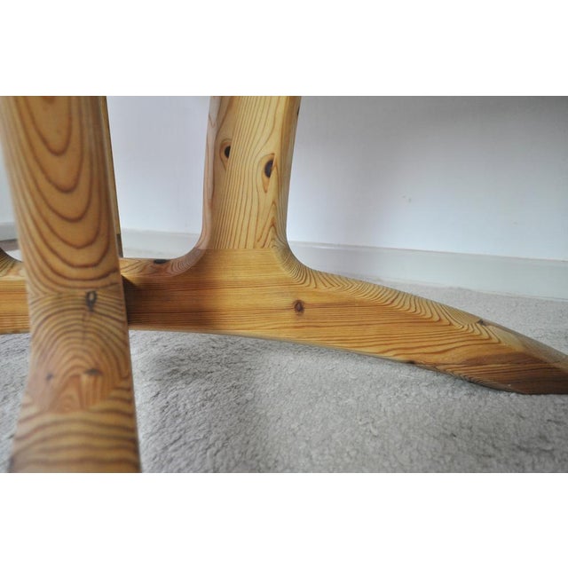 Large Scandinavian Extendable Dining Table in Pine For Sale - Image 15 of 18