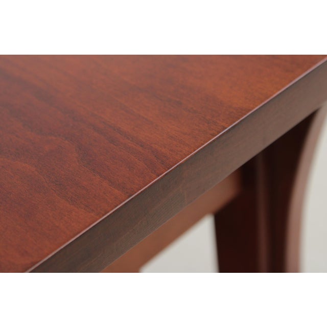 Stickley Cherry 3 Drawer Arts & Crafts Coffee Table For Sale - Image 12 of 15