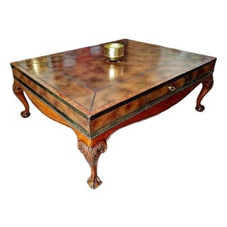 Command Center Stage With This Exceptionally Rare, Vintage Coffee Table by Maitland-Smith. For Sale