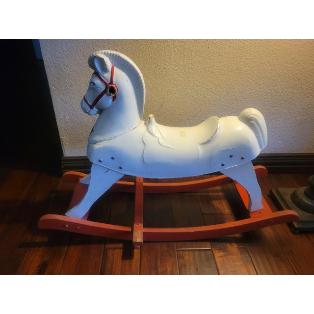 1950s Harry the Hairless Horse Rocking Horse For Sale - Image 9 of 9