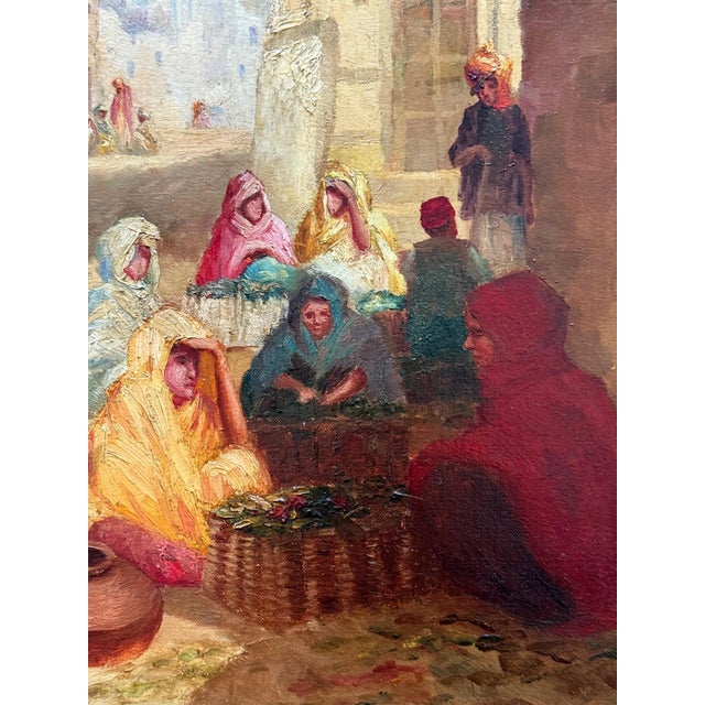 Orientalist Painting of Cairo by Austrian Artist Franz Richard Unterberger For Sale - Image 11 of 15