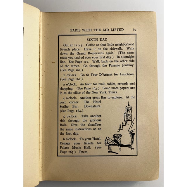 1927 Paris With the Lid Lifted Book For Sale - Image 10 of 10