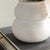White Chryssa Vase Small For Sale - Image 8 of 8