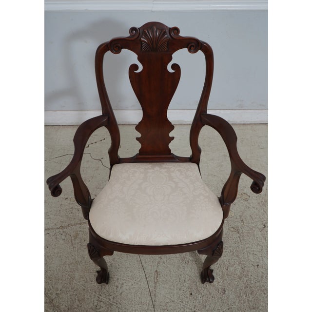 Age: C.1992 Details: Finish no.29 Model 103 Fine Carved Details High Quality Construction Traditional Style Trifid Carved...