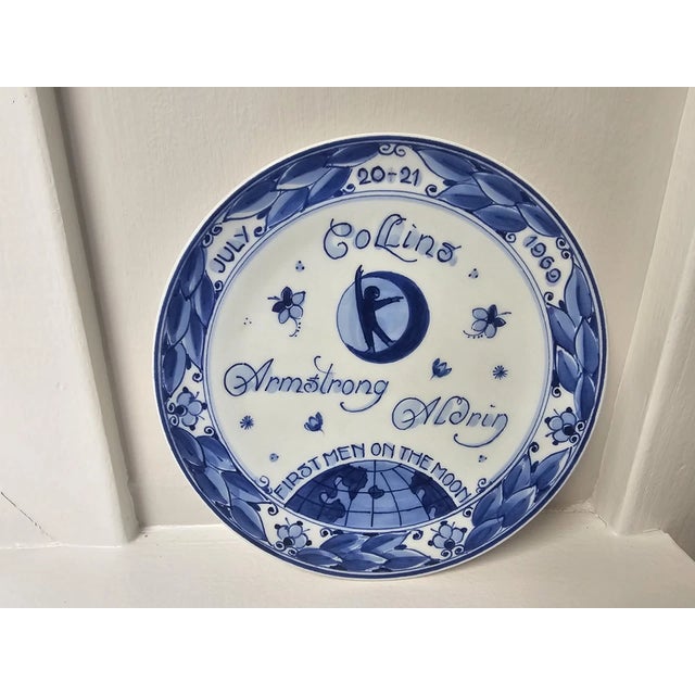 Store Item: 1969 ROYAL DELFT APOLLO 11 COLLECTOR PLATE Porcelain Moon Lunar Lander "Rare" Description: Extremely Rare...