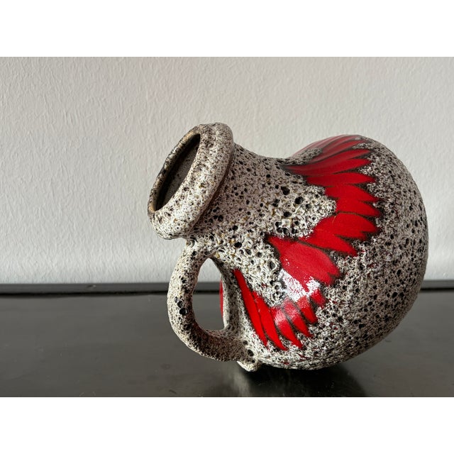 Black Fat Lava Vase from Scheurich Keramik, 1970s For Sale - Image 8 of 18
