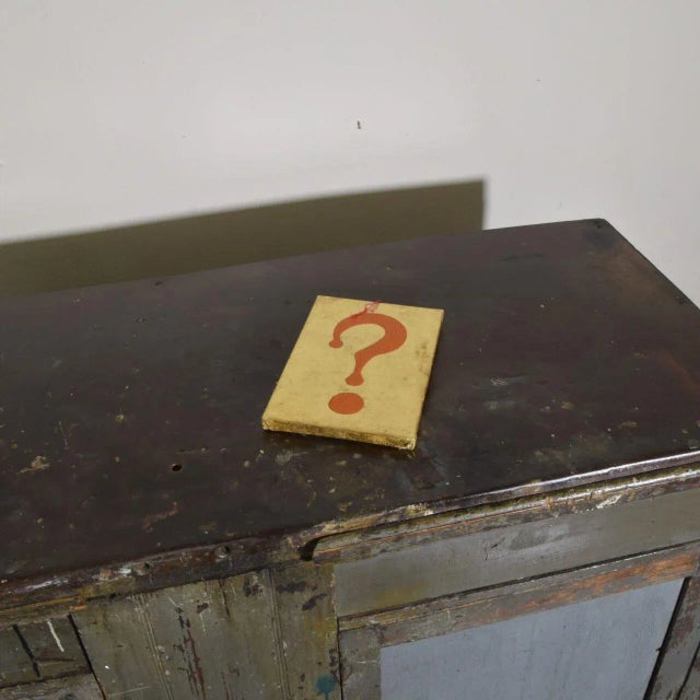 Wood Industrial Wooden Workbench, 1930s For Sale - Image 7 of 10