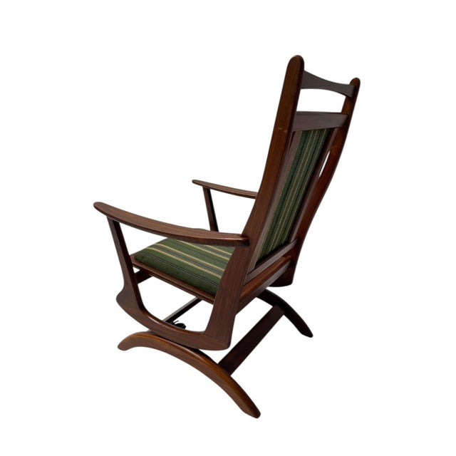 Wood Mid-Century Modern Danish Rocking Chair in Teak, 1960s For Sale - Image 7 of 11