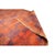 1950s Orange Cross Modern Geometric Cotton Vintage Persian Ziloo Knotted Rug For Sale In New York - Image 6 of 6