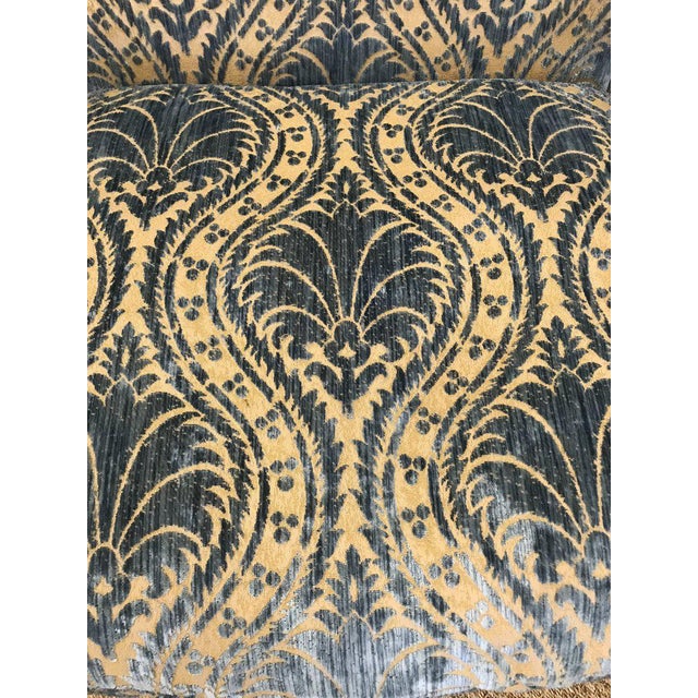 Late 19th Century Antique Italian High Back Velvet Chair Chairish