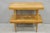 Vintage Mid Century Modern 36" Wood Slat Bench Coffee Table Side Table - A Pair For Sale - Image 16 of 16