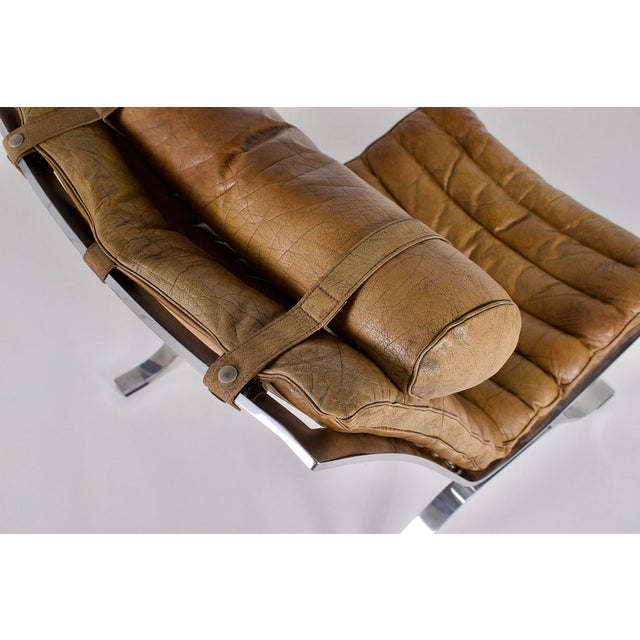 Set of Ari Armchair and Ottoman from Arne Norell, 1970s For Sale - Image 9 of 18