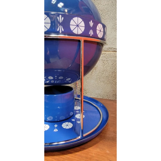 CathrineHolm Enameled Fondue Server For Sale - Image 9 of 11