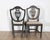 Set of Four 19th Century Swedish Blackened Wood and Gilt Lyre-Back Chairs For Sale - Image 18 of 18