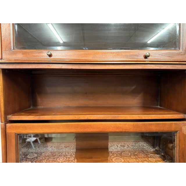 English Bookcase from Globe Wernicke For Sale - Image 10 of 11