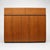 Large vintage teak wardrobe with hanging and shelving sections from the 1960s. Beautiful vintage teak wardrobe from the...