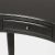 This elegant Writing Desk features a crescent shape tabletop supported by four stylized, tapered cabriole legs and a...
