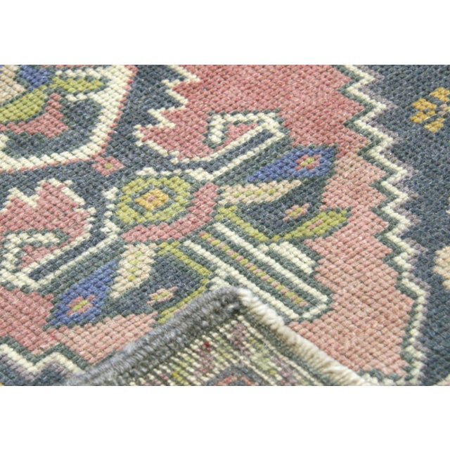 Traditional 1960s Turkish Oushak Yastic For Sale - Image 3 of 3