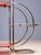 1930s 20th Century Bauhaus Steel Plant Stand with Colored Glass Shelves by Emile Guyot, Czechoslovakia, 1930 For Sale - Image 5 of 6