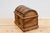 Brown Rustic Wooden Spice Merchant Box For Sale - Image 8 of 10