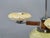 Art Deco Czechoslovak Chandelier in Walnut Chrome and Glass, 1940s For Sale - Image 4 of 13