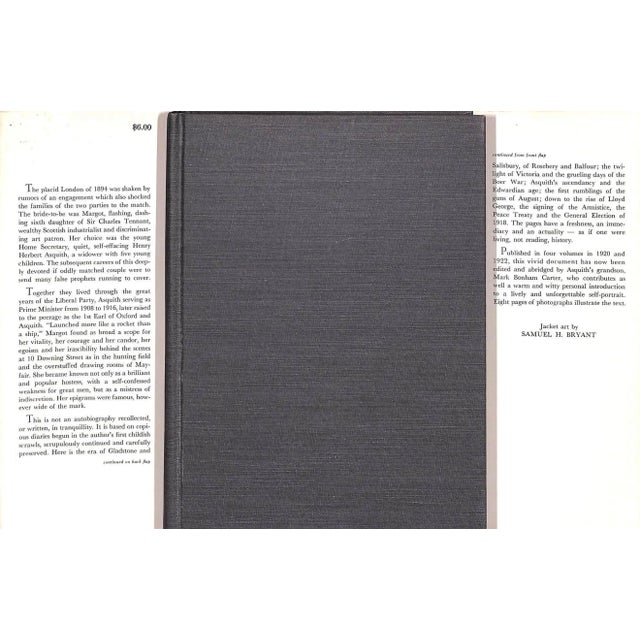 Traditional "The Autobiography of Margot Asquith" 1963 Asquith, Margot For Sale - Image 3 of 7