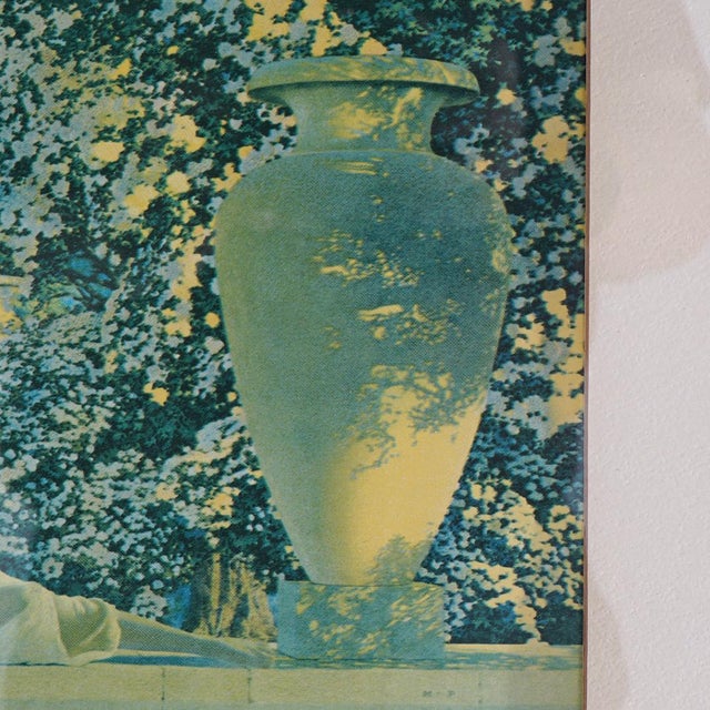 Art Deco Art Deco Maxfield Parrish Print “Garden Of Allah” C1920 For Sale - Image 3 of 5