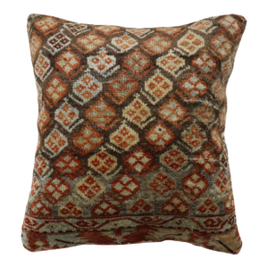 Zabihi Collection Tribal Persian Kurd Rug Pillow