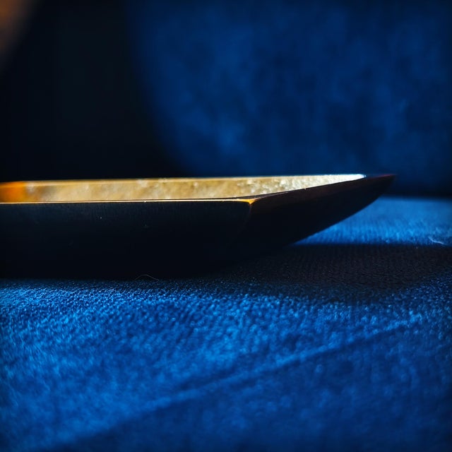 Brutalist Bronze Caduceus Ashtray and Trinket Tray by Alfieri Gardone for Lauterbach, France, 1960s For Sale - Image 4 of 18