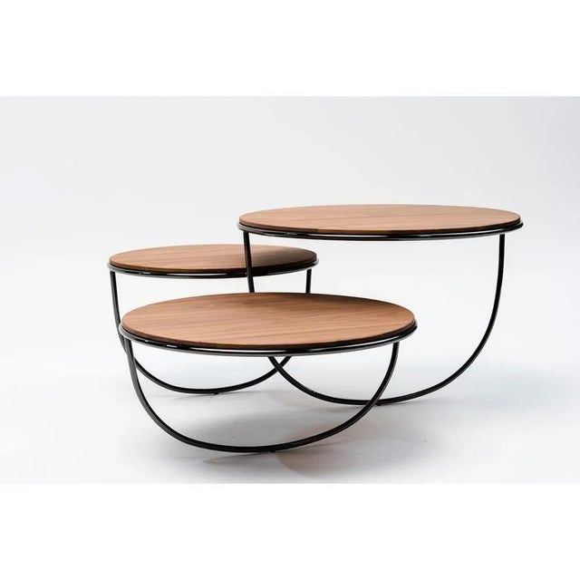 Black Trio Side Table by Nendo For Sale - Image 8 of 13