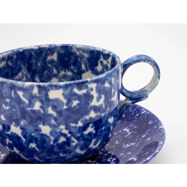 1950s Oversized Mug & Saucer For Sale - Image 5 of 9