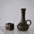 Brutalist Brutalist Cast Bronze Candle Holder and Vase, 1970s, Set of 2 For Sale - Image 3 of 8