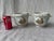 Hand Painted Bisque CachePots Set of 2 For Sale - Image 15 of 18