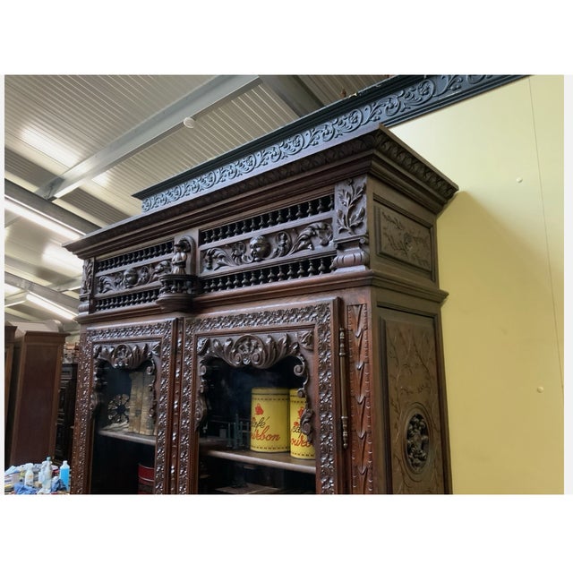 Antique Breton Display Case, 1880 For Sale - Image 11 of 13