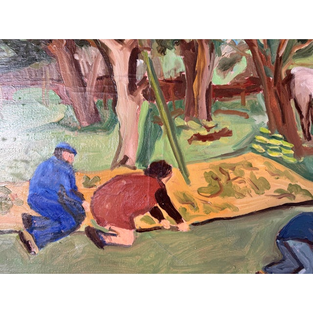 1971 Vintage C. Stanley Impressionist Oil on Canvas Painting/ Sold For Sale - Image 9 of 12