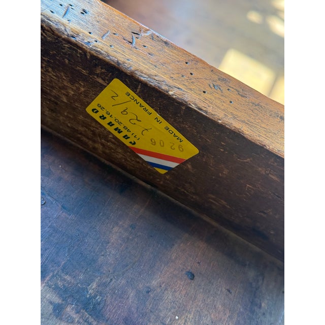 Antique French Turned-Leg Stand with Single Drawer This charming antique French stand boasts timeless appeal and elegant...