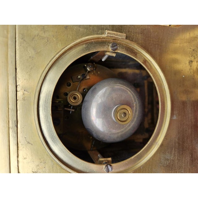 Gold Louis XVI Pendulum in Gilded Bronze For Sale - Image 8 of 18