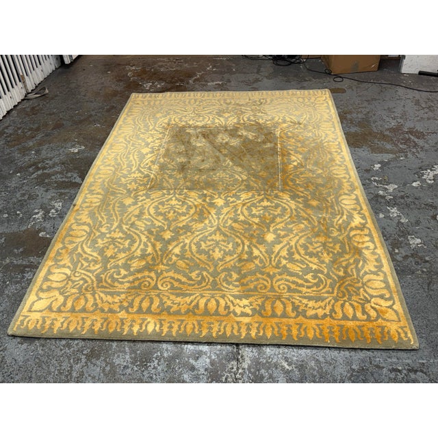 Traditional 6ft 2in × 9ft 2in Restoration Hardware Tapestry Area Rug For Sale - Image 3 of 12