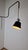 Metal Model 830 Extendable Wall Lamp in Black by Heinrich Siegfried Bohrmann for Kandem, 1960s For Sale - Image 7 of 12