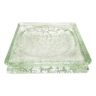 Ashtray in Saint-Gobain Glass attributed to Le Corbusier, France, 1930s For Sale
